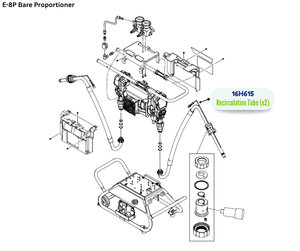 GRACO RECIRCULATION TUBE, E8P (16H615)