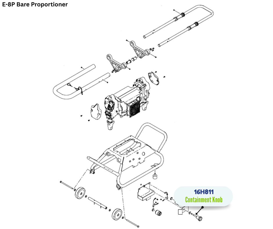GRACO CONTAINMENT KNOB, E8P (16H811)