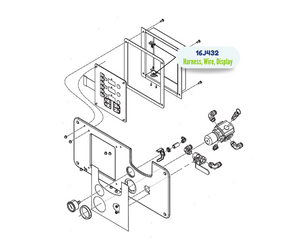 DISPLAY WIRE HARNESS (16J432)