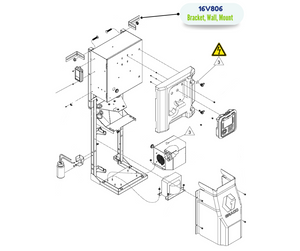 MOUNT WALL BRACKET (16V806)