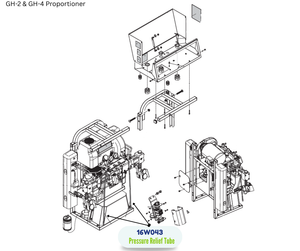GRACO PRESSURE RELEIF TUBE (16W043)
