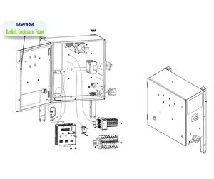 16W926 FOAM ENCLOSURE GASKET (16W926)