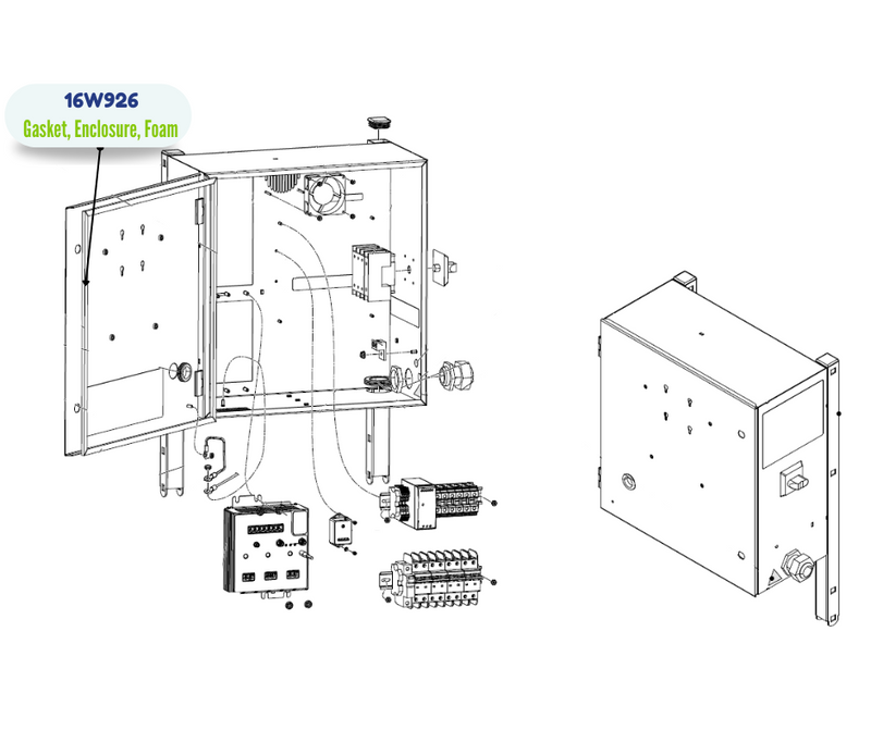 16W926 FOAM ENCLOSURE GASKET (16W926)