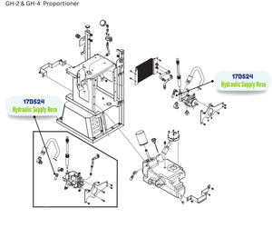 HYDRAULIC HOSE KIT (17B524)
