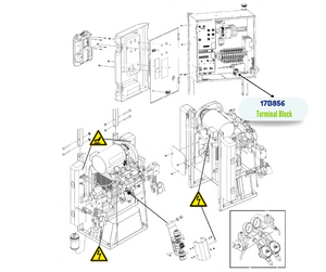 2 POLE TERMINAL BLOCK (17B856)