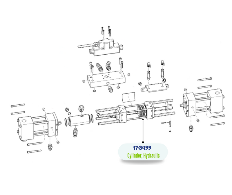 GRACO HYDRAULIC CYLINDER KIT (17G499)