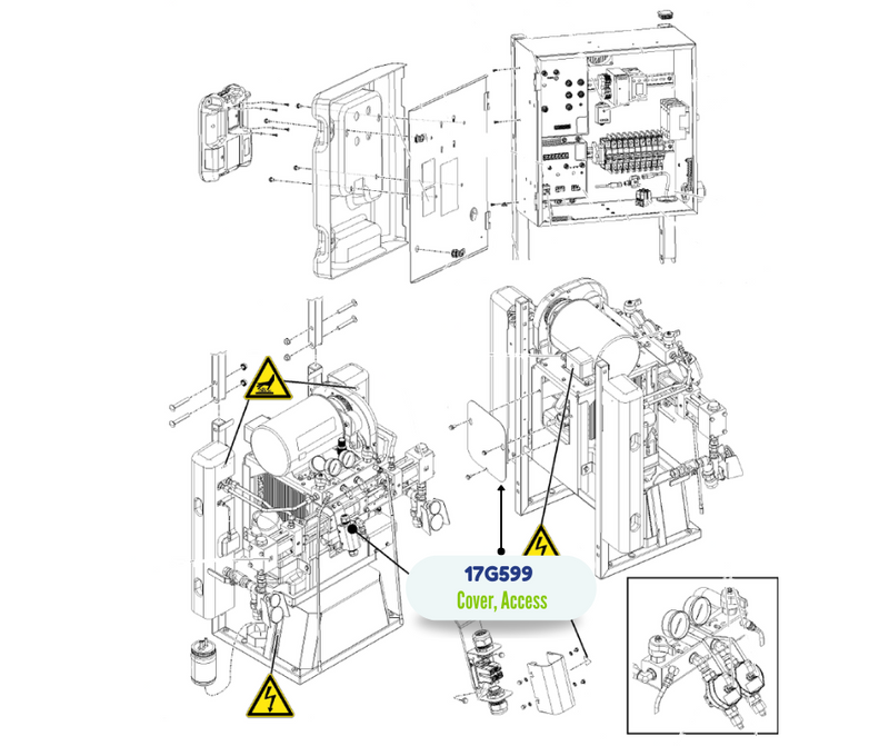 HR2 ACCESS COVER KIT (17G599)