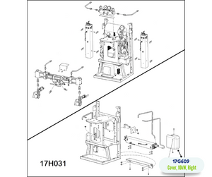 R2 H30 RIGHT 10KW COVER KIT (17G609)