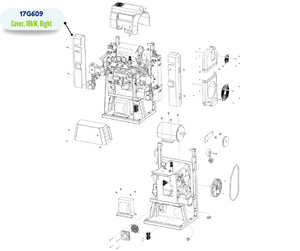 R2 H30 RIGHT 10KW COVER KIT (17G609)