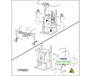 HANGER 10KW BRACKET KIT (17G618)
