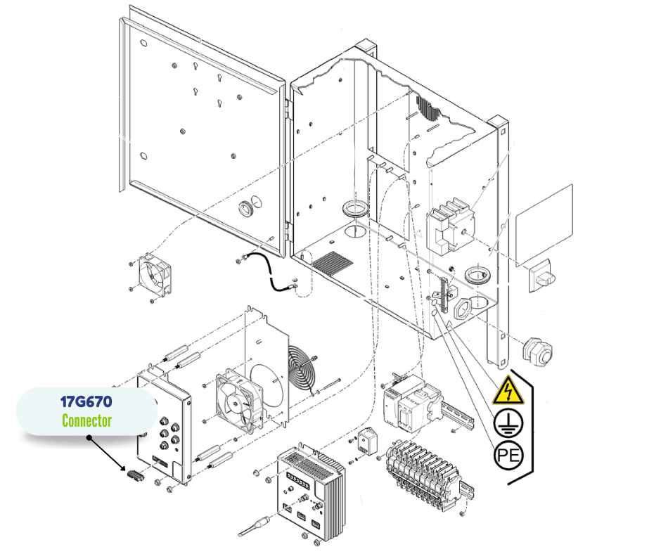SPRG CG 9 PIN CONNECTOR KIT (17G670)