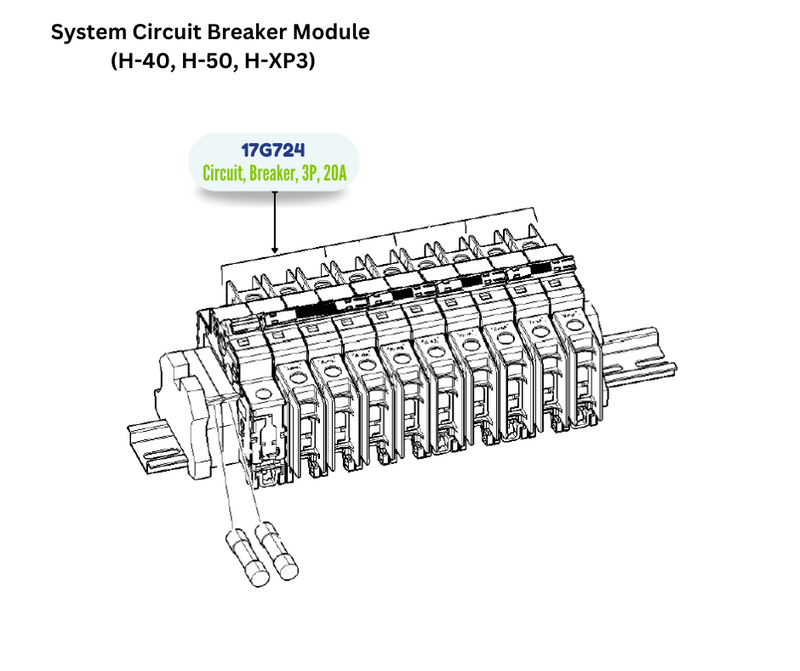 20A 3P BREAKER CIRCUIT KIT (17G724)