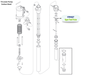 GRACO UPPER FLUID PISTON (17R427)