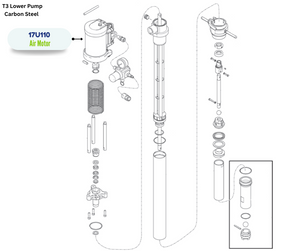 GRACO AIR MOTOR KIT2.5 (17U110)
