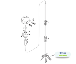 GRACO SUBASSEMBLY ARM AGIATOR (17V032)