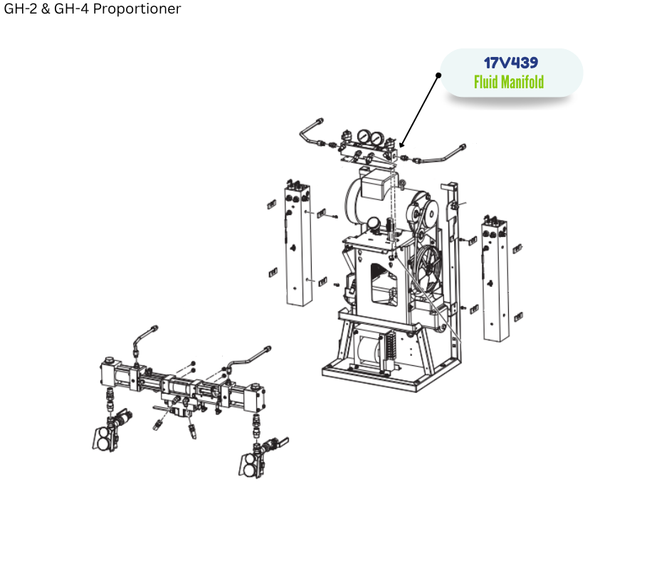 GRACO FLUID MANIFOLD (17V439)