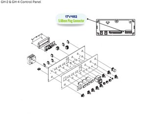 GRACO 6 POS 5.08MM CONNECTOR (17V482)