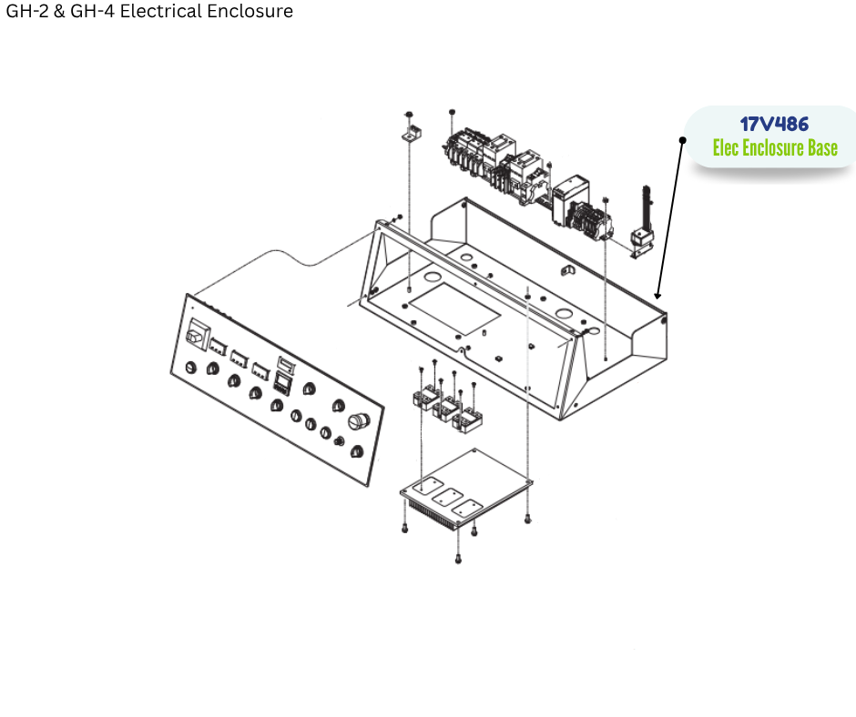 GRACO ELEC ENCLOSURE (17V486)