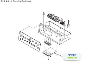 GRACO SSR HEAT SINK (17V489)