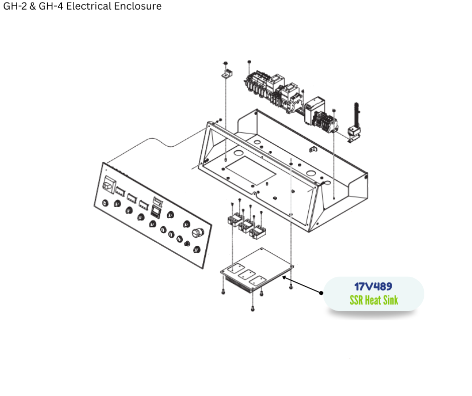 GRACO SSR HEAT SINK (17V489)