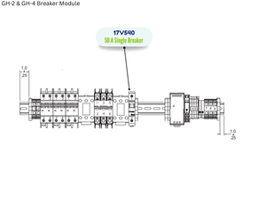 GRACO 50A 1P BREAKER (17V540)