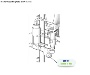 GRACO REPLACEMENT FILTER (180199)
