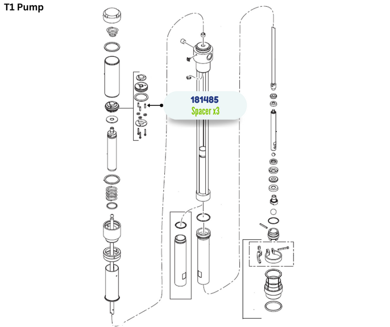 GRACO PLATE VALVE SPACER;T1(181485)