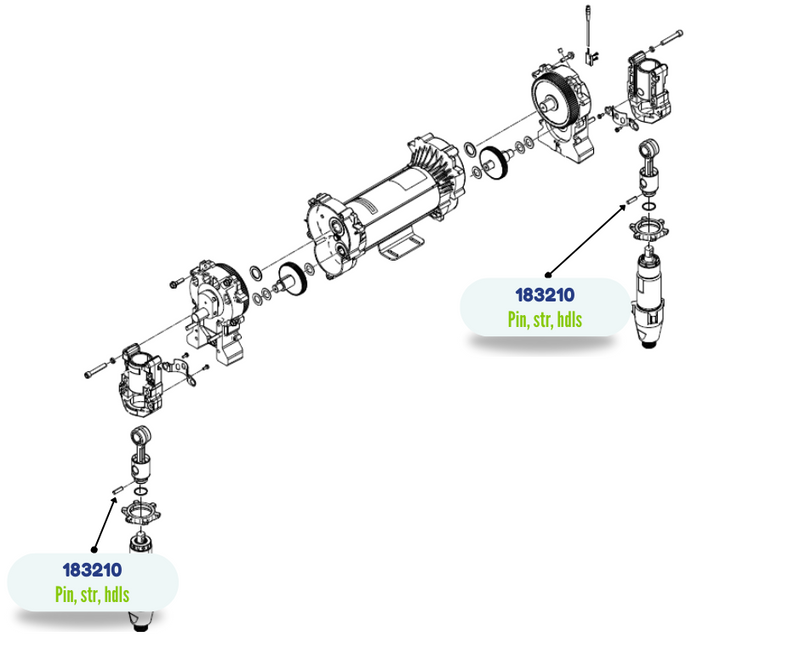 GRACO HDLS STRAIGHT PIN (183210)