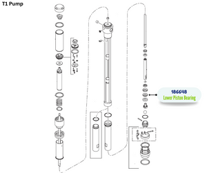 GRACO LOWER PISTON BEARING;T1(186648)