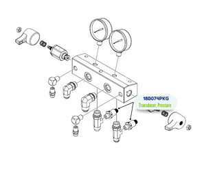 GRACO 5000 PSIG PRESSURE TRANSDUCER (18B074PKG)