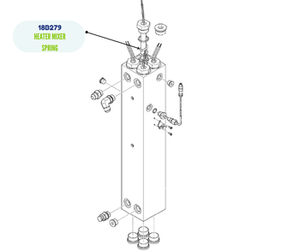 GRACO HEATER MIXER SPRING (18B279)