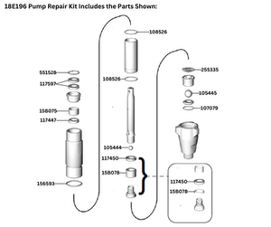 BSIDE LOWER E20 REPAIR KIT (18E196)