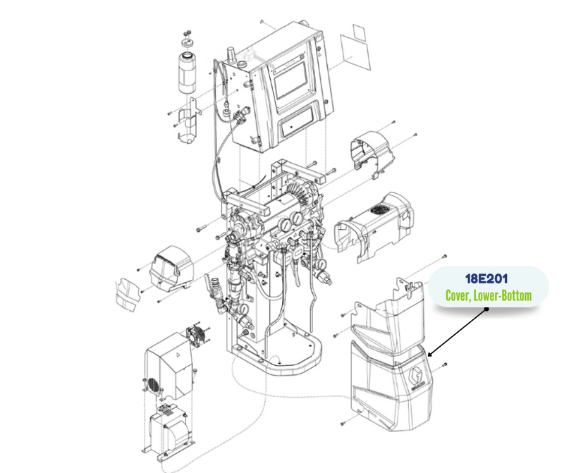 GRACO LOWER SHROUDS R3 REPAIR KIT (18E201)