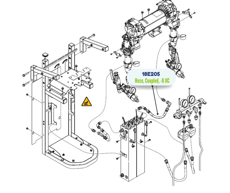 GRACO R3 COUPLED HOSE (18E205)