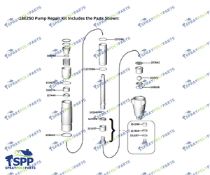 ASIDE LOWER EXP2 REPAIR KIT (18E250)