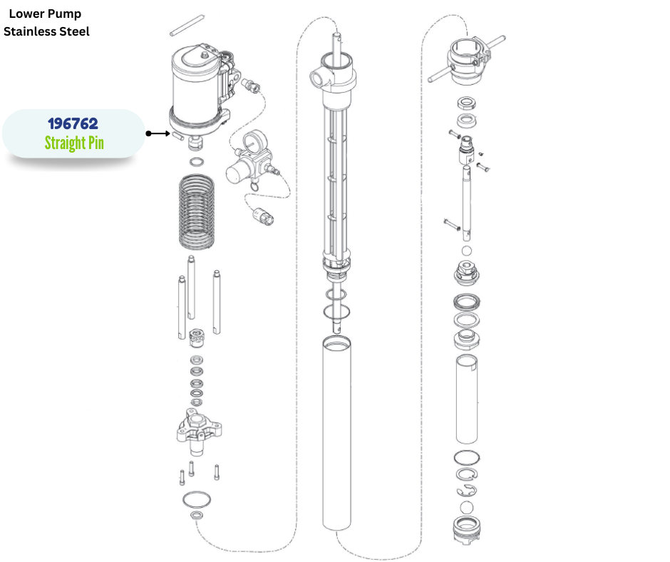 GRACO STRAIGHT PIN (196762)