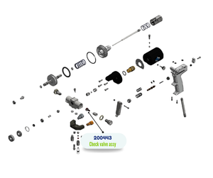 CHECK VALVE ASSY, PX7 (200443)