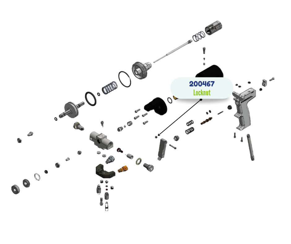 LOCKNUT, HEX, 540, SS (200467)