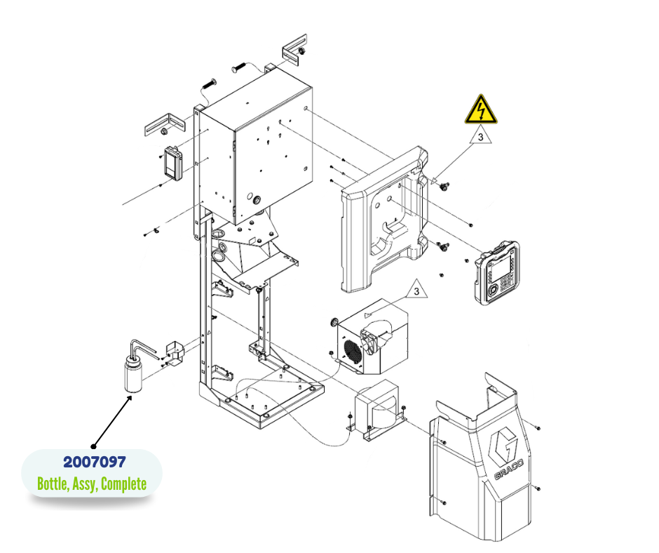COMPLETE ASSEMBLY BOTTLE ( 246995)(2007097)