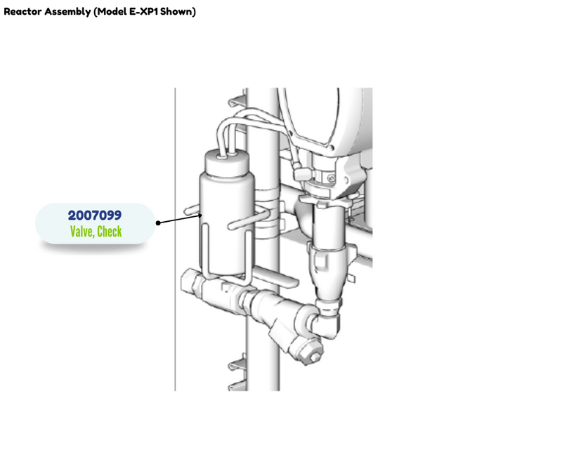 INLET CHECK VALVE ( 118432)(2007099)