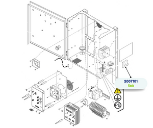OPERATOR DISCONNECT KNOB ( 123967)(2007101)
