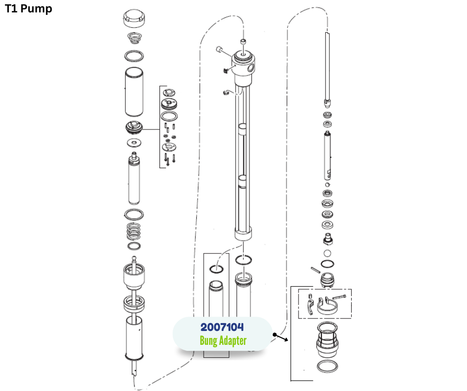 GRACO  SS BUNG ADAPTER Q.C2;T1(2007104)