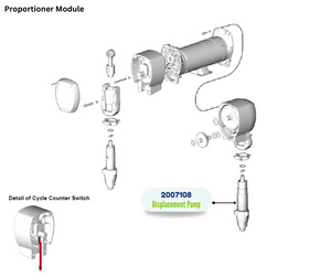 .552 W/LUBE DISPL. REACTOR PUMP (246831) (2007108)