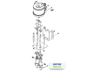 .552 W/LUBE DISPL. REACTOR PUMP (246831) (2007108)