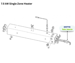 (230V) 2550W IMMERSION HEATER (2007112)