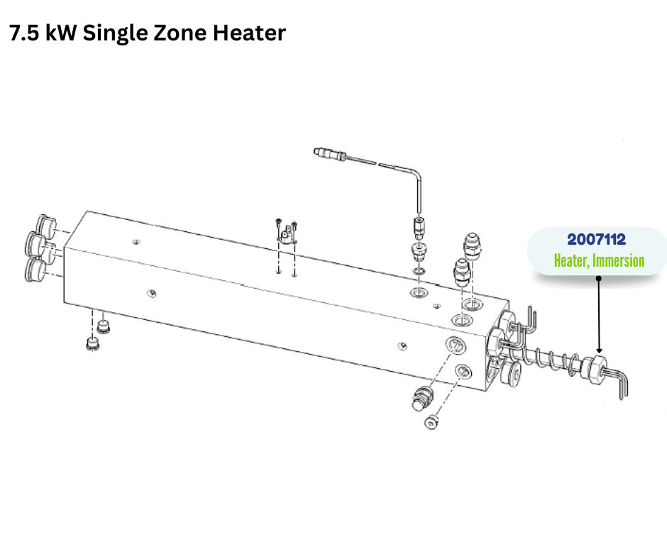 (230V) 2550W IMMERSION HEATER (2007112)
