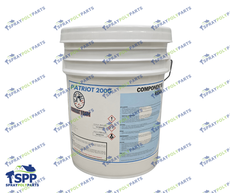 PATRIOT FOAM 200G HFO CLOSED CELL SPRAY FOAM (PF200GHFO5) (PF200G-HFO-5)