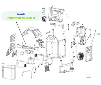 GRACO HYDRAULIC WITH ISO AND RESIN 140 PUMP KIT (2010492)