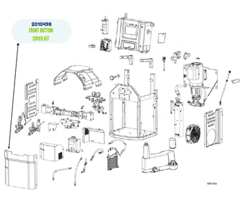 GRACO FRONT BOTTOM COVER KIT (2010498)