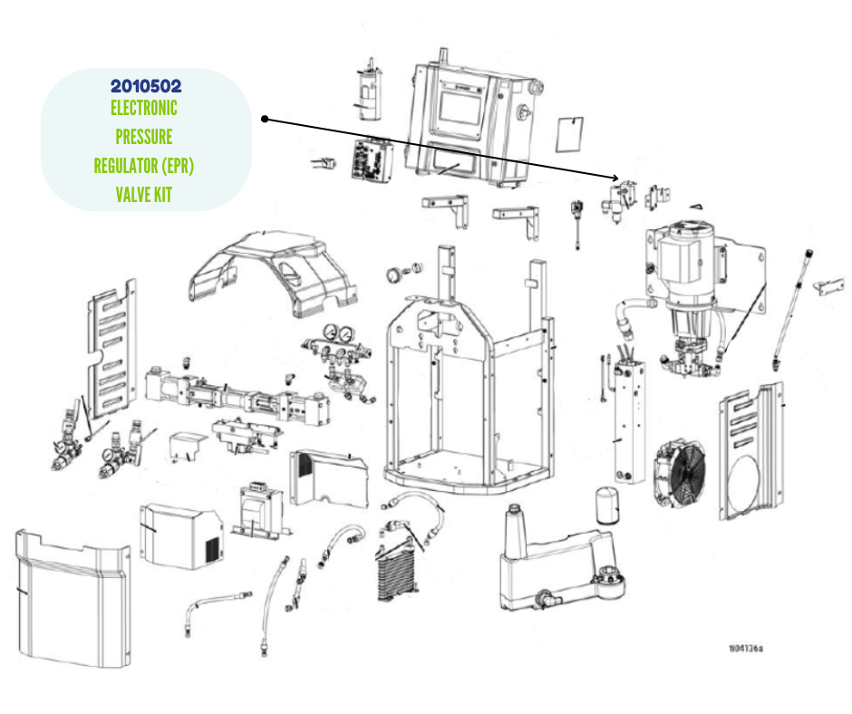 GRACO ELECTRONIC PRESSURE REGULATOR (EPR) VALVE KIT (2010502)